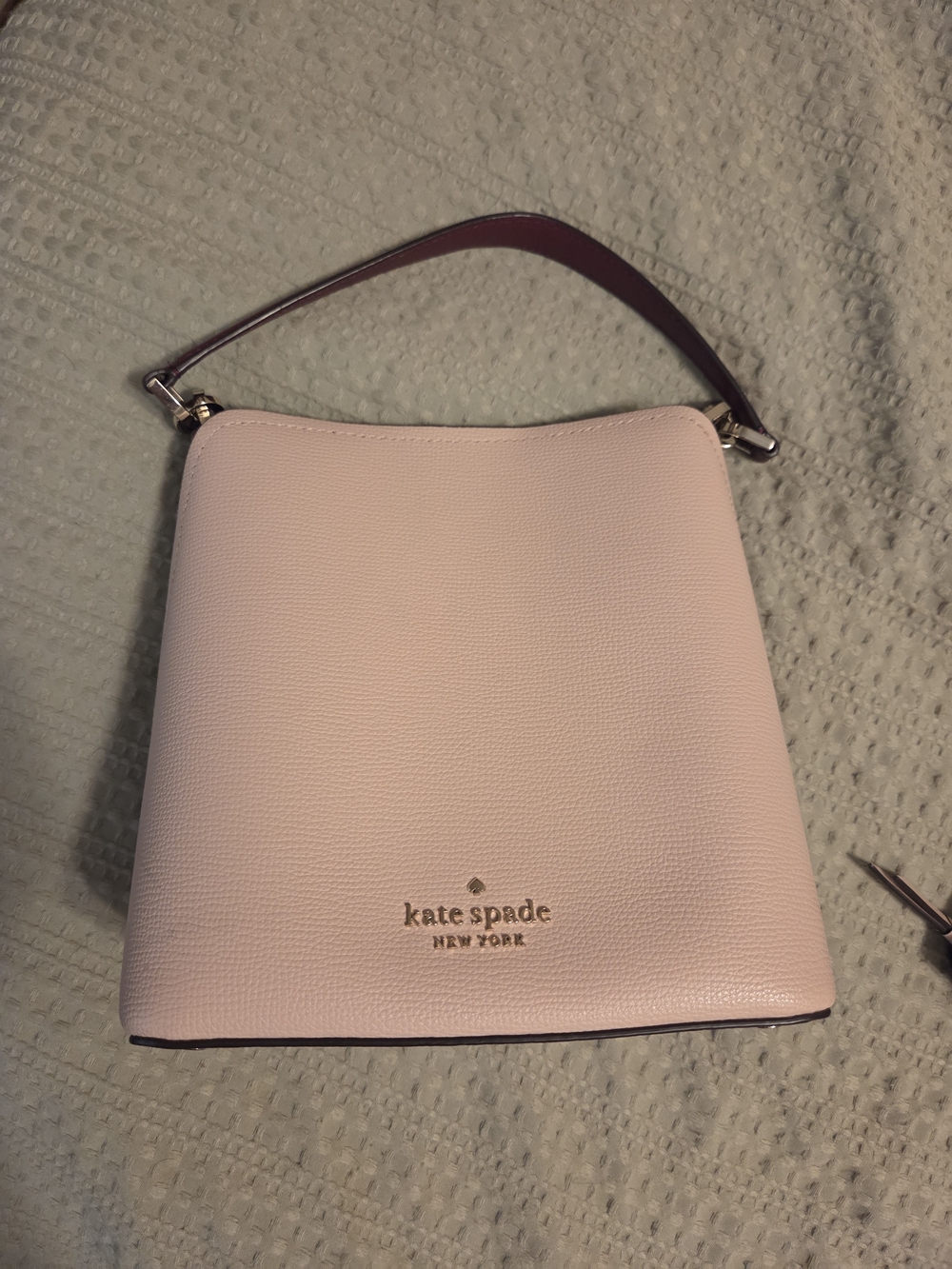 kate spade Blush Pink Leather Shoulder Bag And Matching Wallet